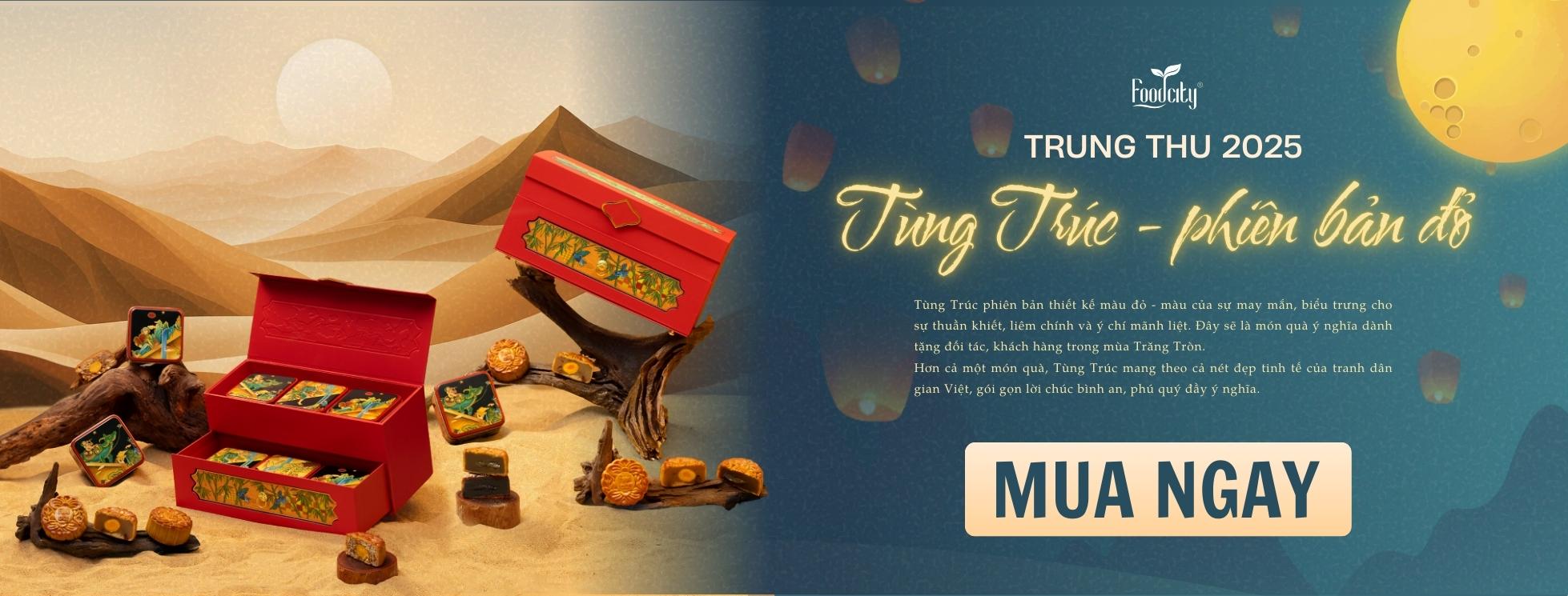 QUÀ TẶNG TRUNG THU TÙNG TRÚC PHIÊN BẢN ĐỎ