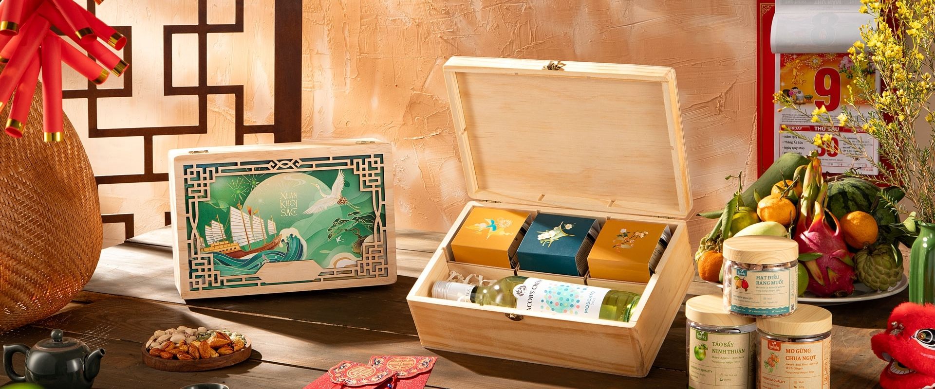 quà tết xuân khởi sắc