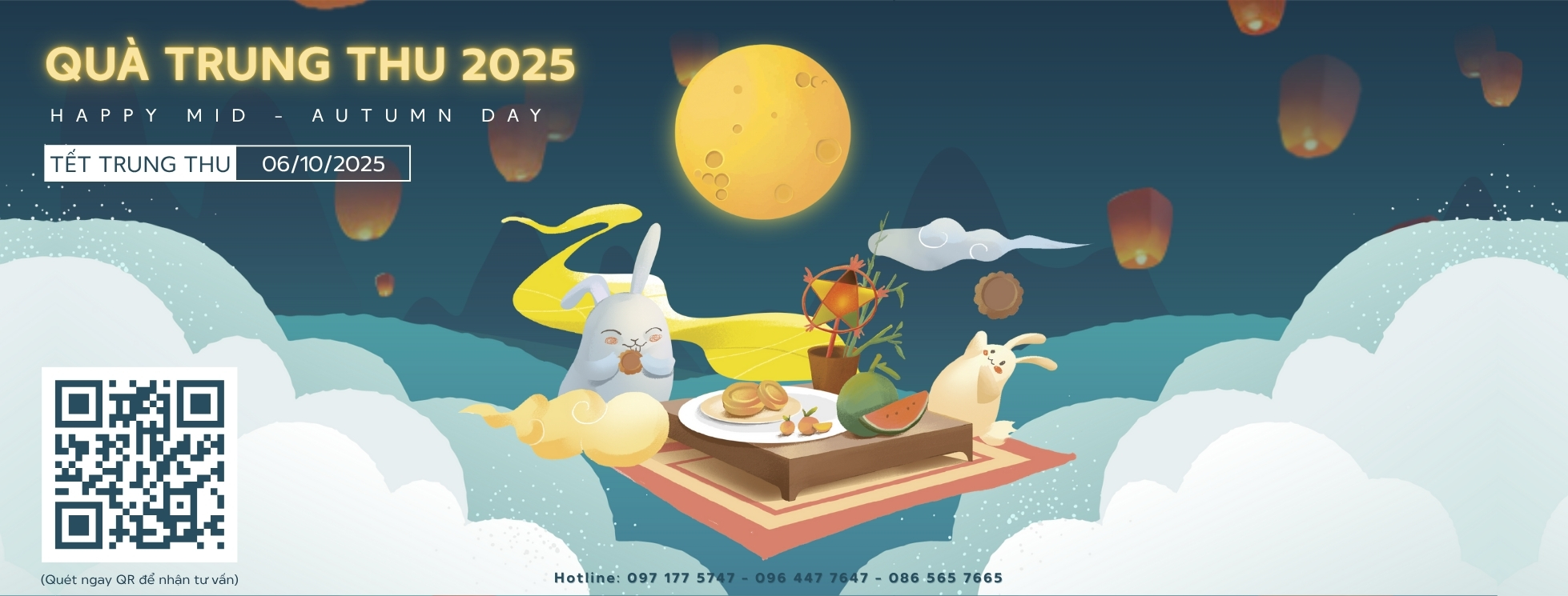 HỘP QUÀ TẶNG TẾT TRUNG THU 2025 MỚI NHẤT