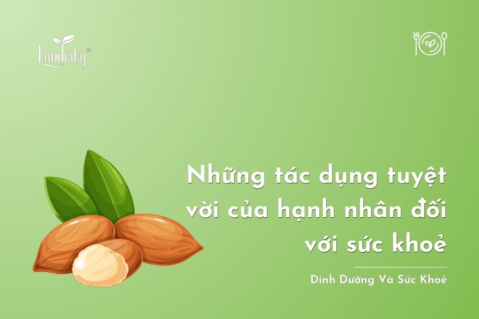 Những tác dụng tuyệt vời của hạt hạnh nhân đối với sức khỏe Những tác dụng tuyệt vời của hạt hạnh nhân đối với sức khỏe