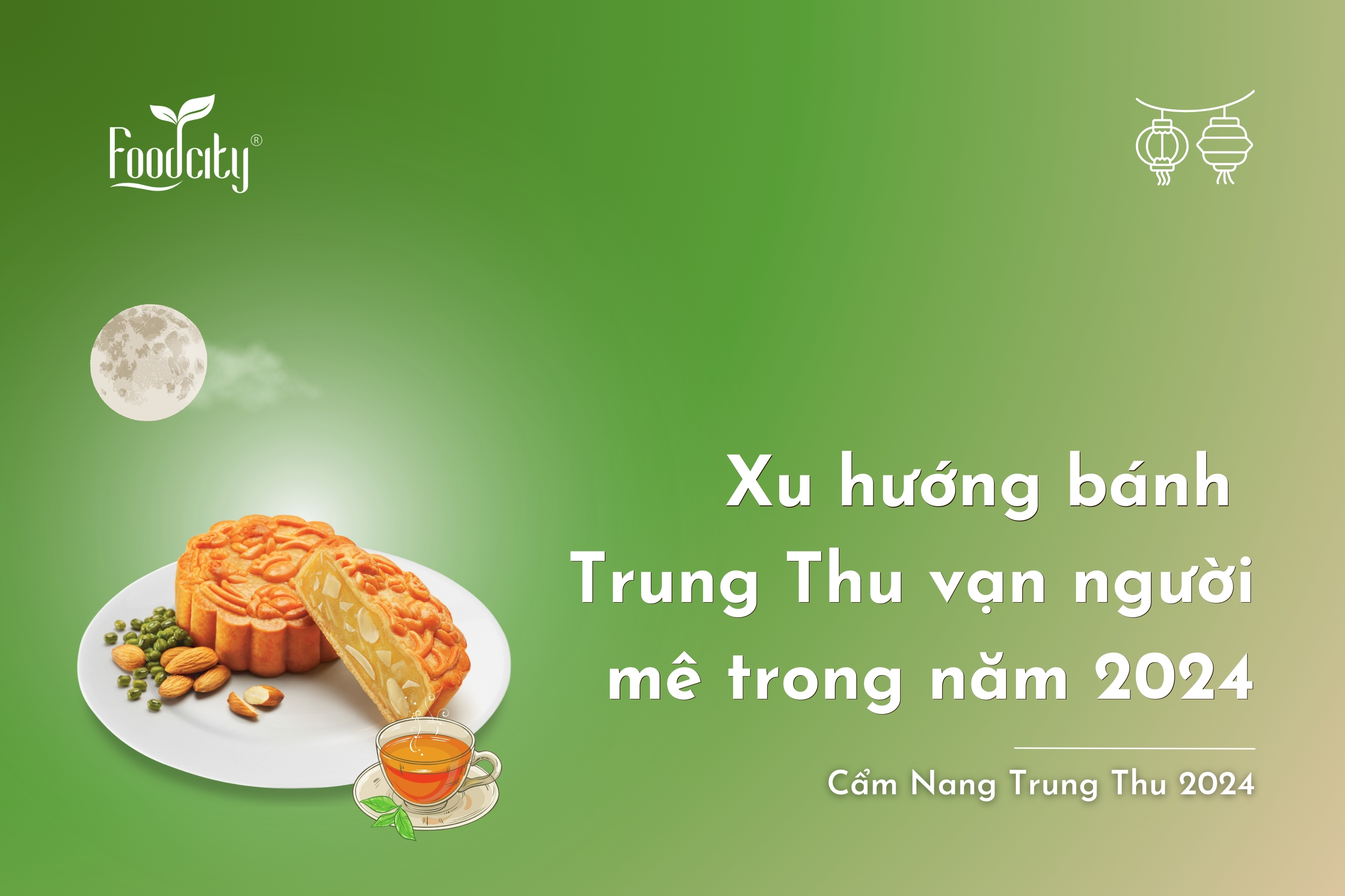 Xu hướng bánh Trung Thu vạn người mê trong năm 2024