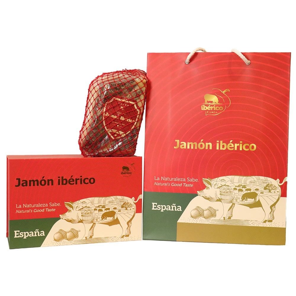 Hộp quà Đùi sau Iberico Bellota không xương 36 tháng