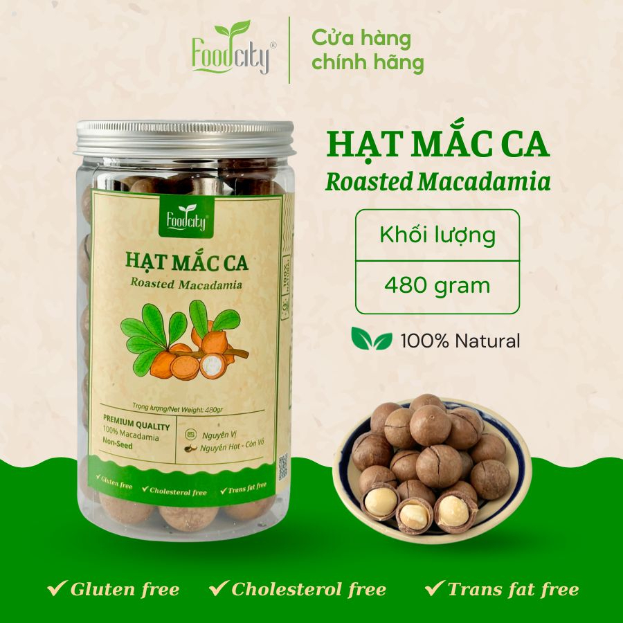 Macca nguyên vỏ Úc (500gr)