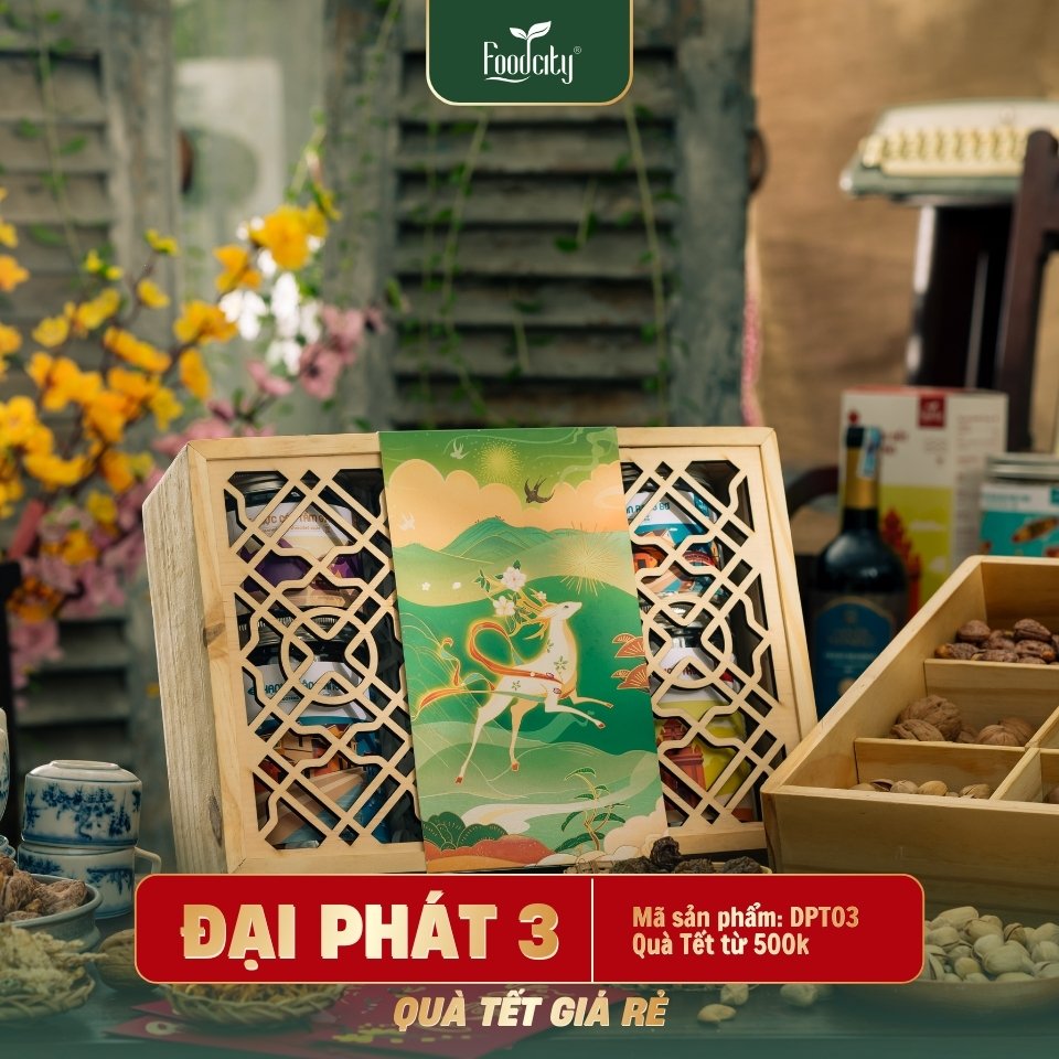 Hộp Quà Tết Giá Rẻ 2027 ĐẠI PHÁT 3