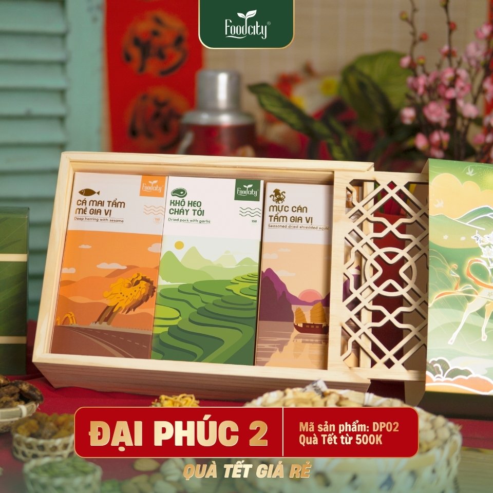 Hộp Quà Tết Giá Rẻ 2027 ĐẠI PHÚC 2