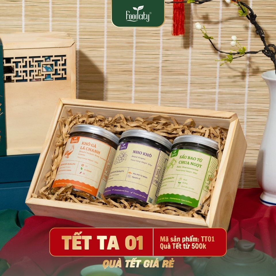 Hộp Quà Tết Giá Rẻ 2027 TẾT TA 01