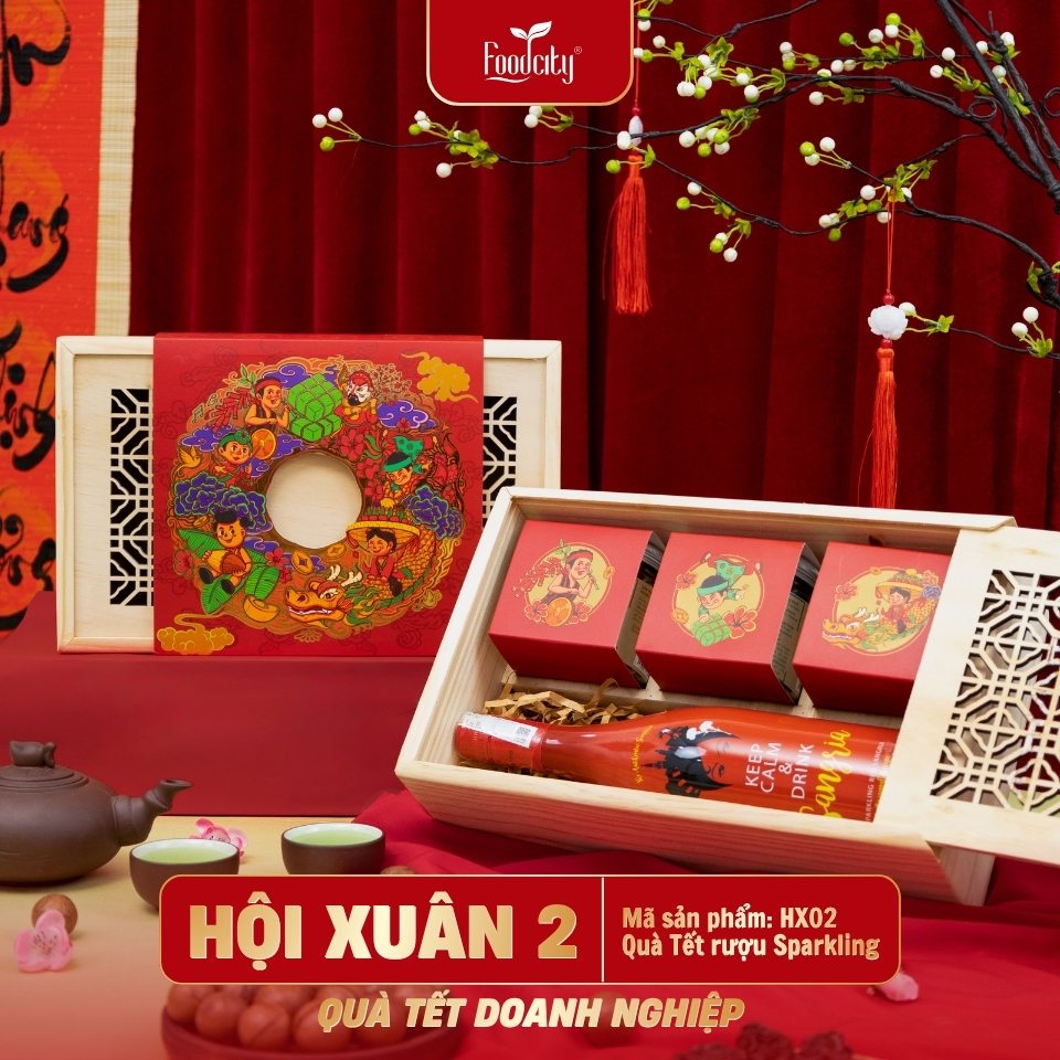 Hộp Quà Tết Doanh Nghiệp 2027 HỘI XUÂN 2