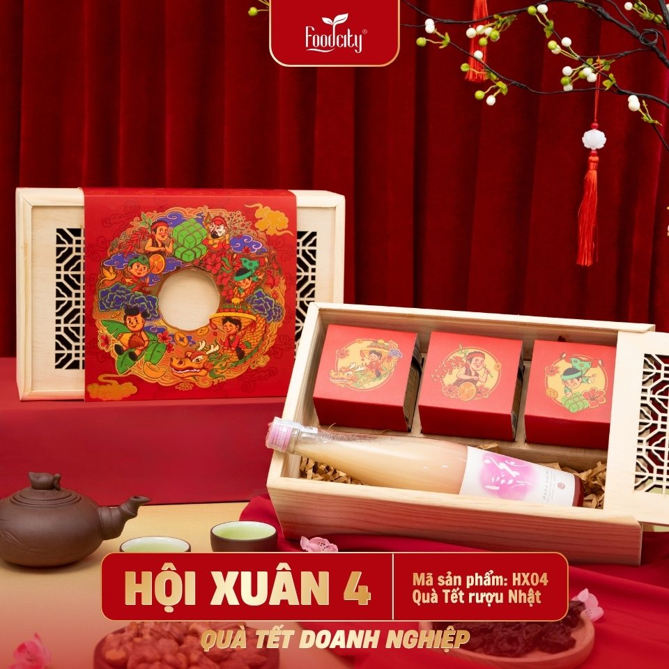 Hộp Quà Tết Doanh Nghiệp 2027 HỘI XUÂN 4