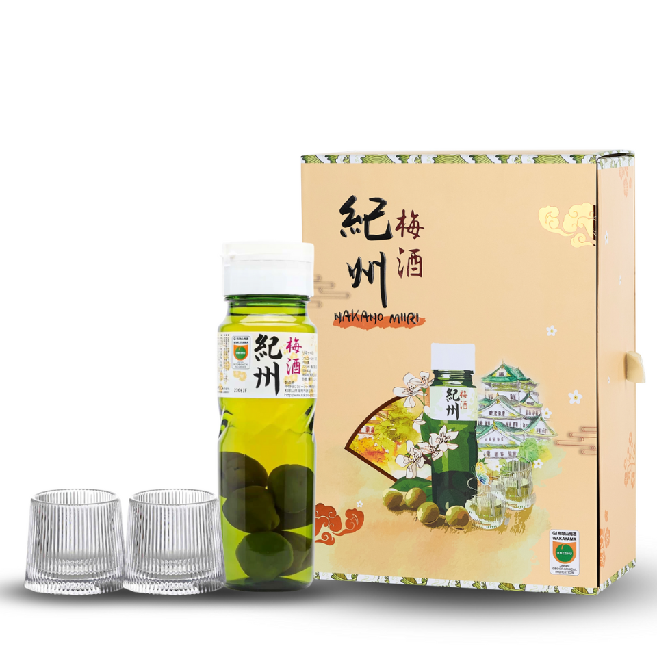 Hộp quà Miiri rượu mơ Umeshu Kishu Miiri 720ml