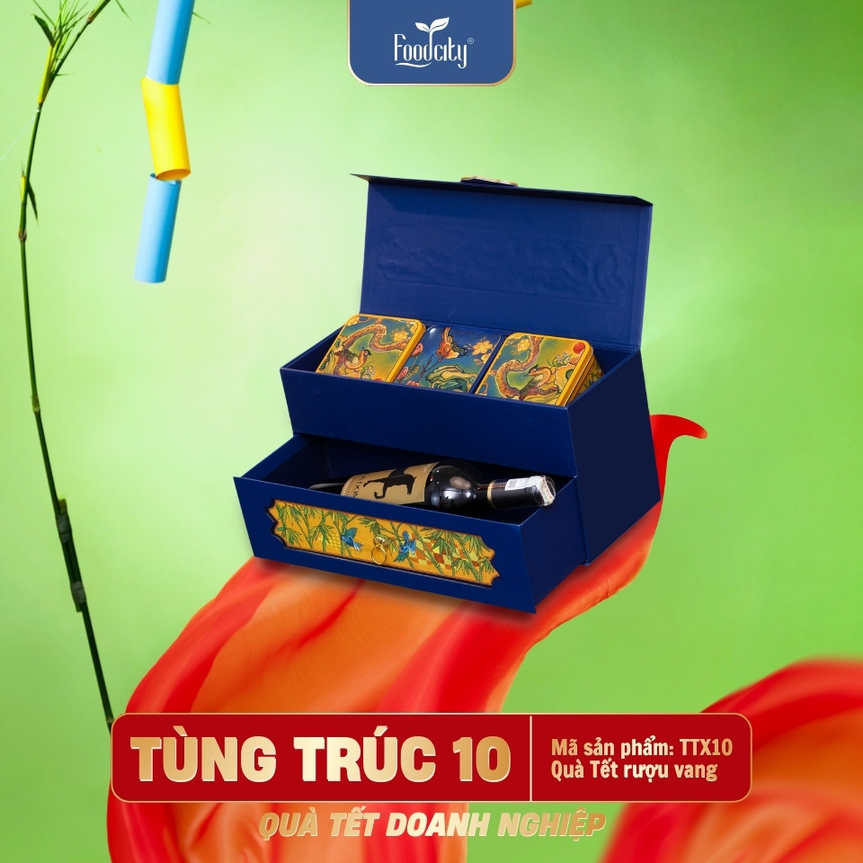 Quà Tết Doanh Nghiệp 2027 Tùng Trúc 10 phiên bản xanh 