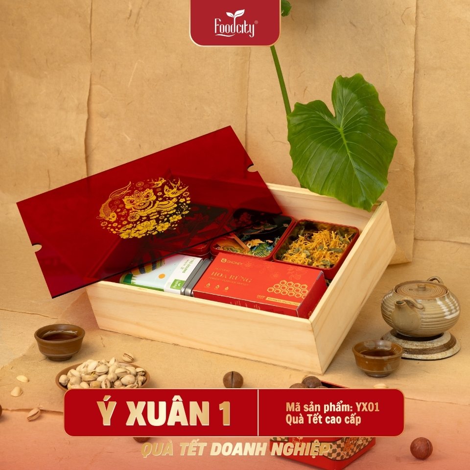 Hộp quà Tết doanh nghiệp 2027 Ý Xuân 1