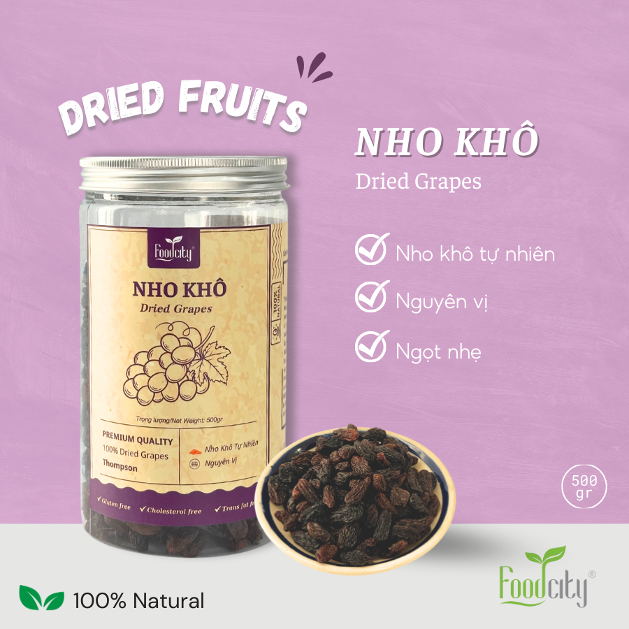 Nho khô (500gr)