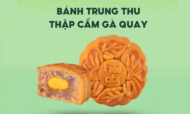 bánh thập cẩm gà quay