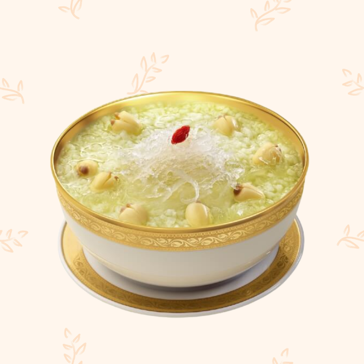 cháo tổ yến hạt sen