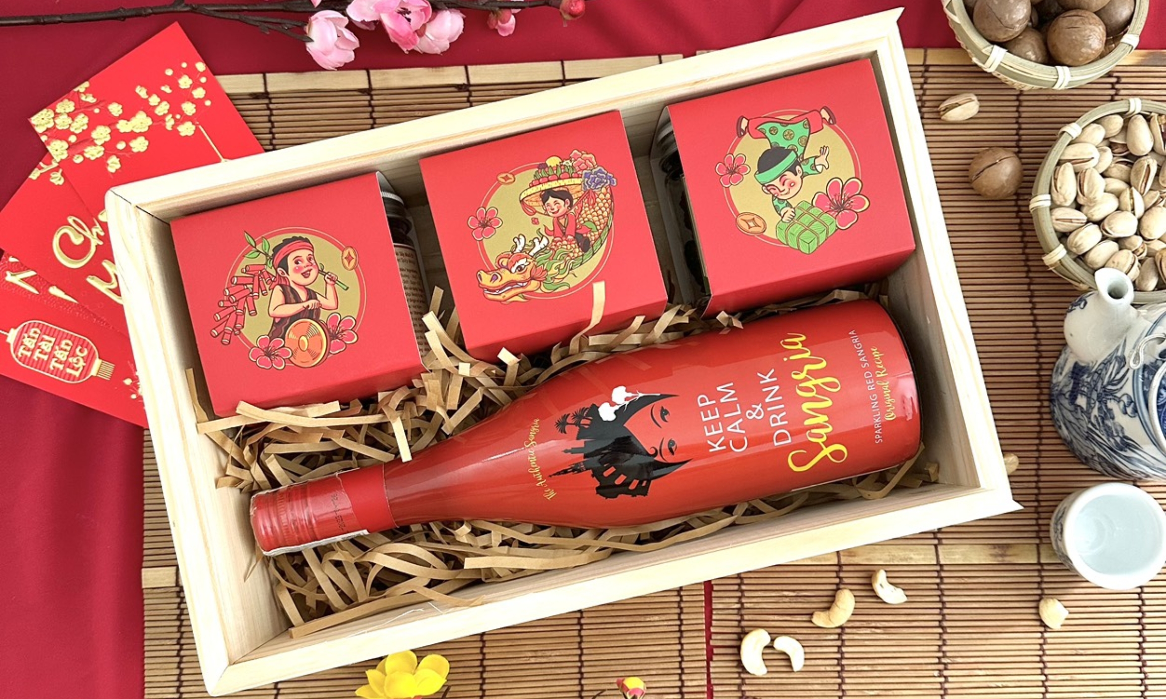 chuẩn bị quà tết cho người thân bạn bè