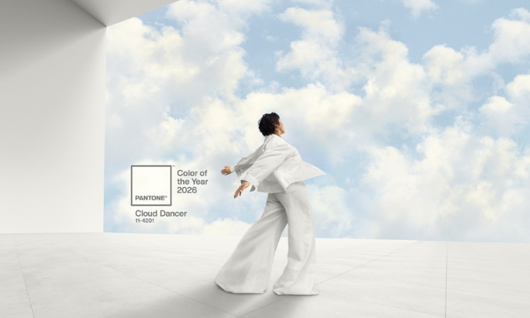 Cloud Dancer màu của năm 2026