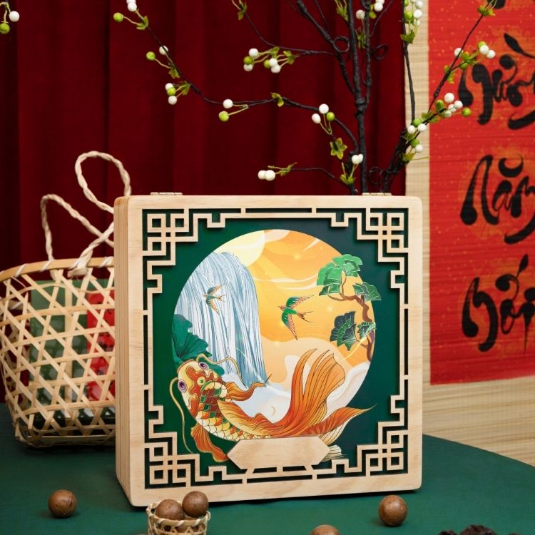 Hộp quà biếu Tết Đại Ngư Xuân