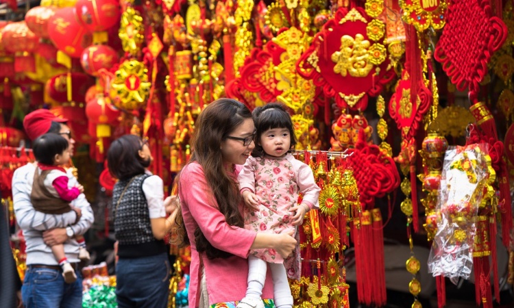 đi chợ tết