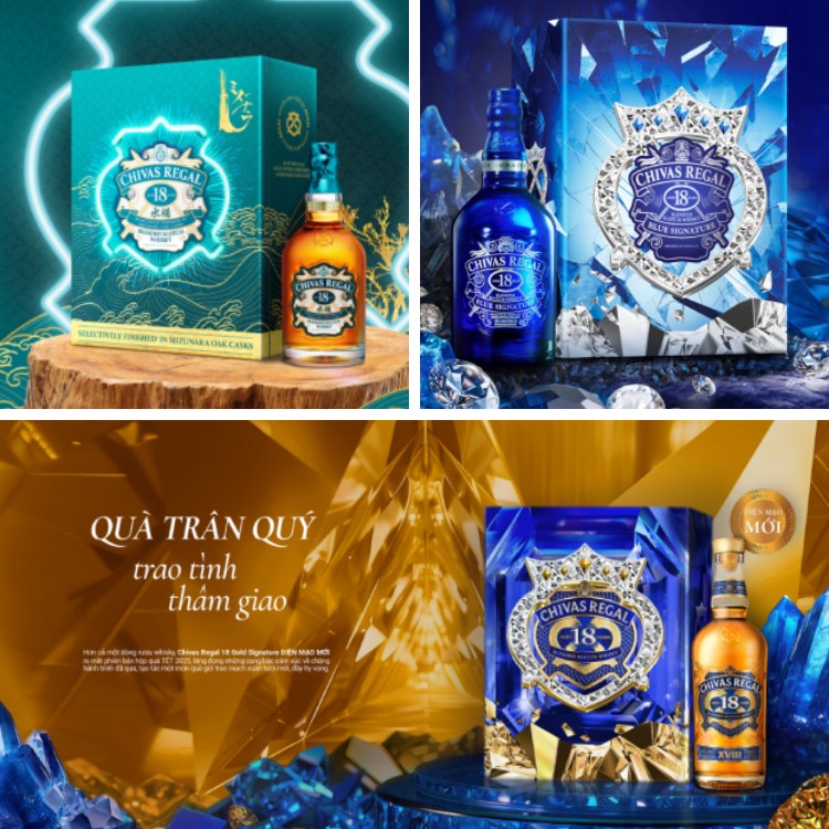 diện mạo mới chivas 18