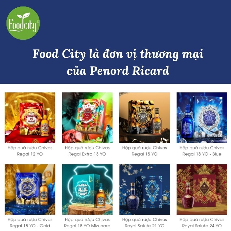 giá bán chivas tại food city