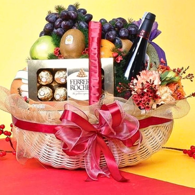 giỏ quà Tết tặng thầy cô