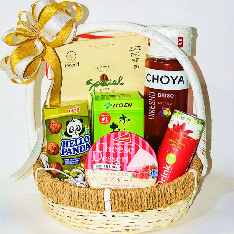 hình ảnh giỏ bánh kẹo