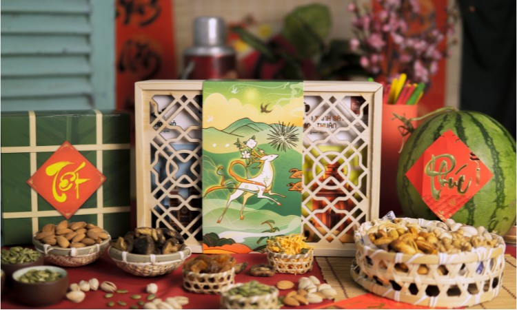 Hộp quà Tết Đại An 1