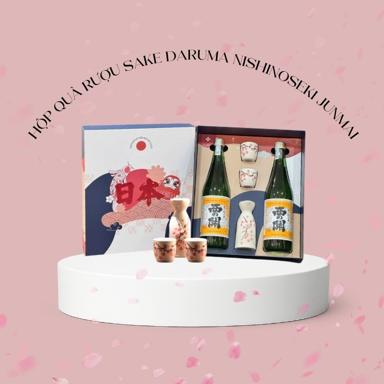 Hộp quà rượu Nhật tri ân đối tác
