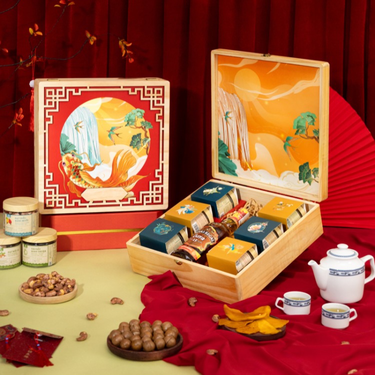 hộp quà tết đại ngư an khang