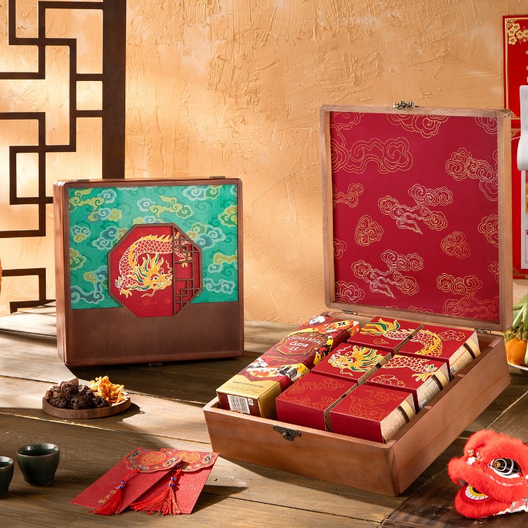 hộp quà tết long vân xuân hội