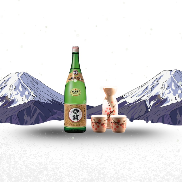 Hương vị rượu Sake Daruma Nishinoseki Junmai