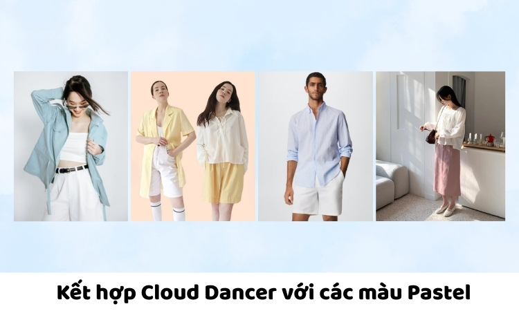 Màu sắc của năm kết hợp các tone màu pastel ngọt ngào