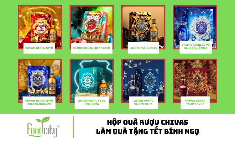 Hộp quà rượu Chivas