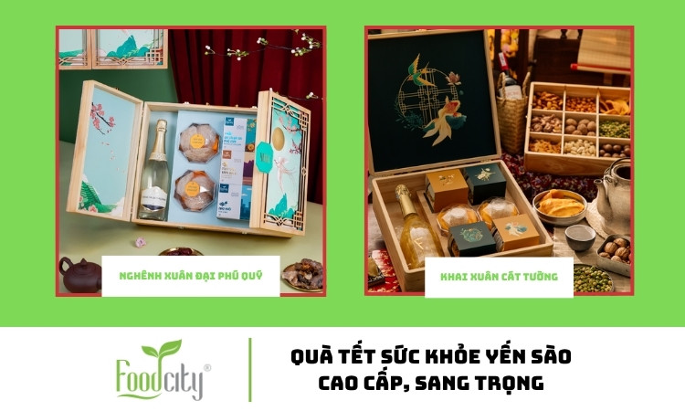 Quà Tết sức khỏe yến sào cao cấp