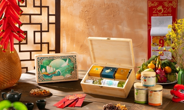 Set quà Tết Xuân Khởi Sắc 2026