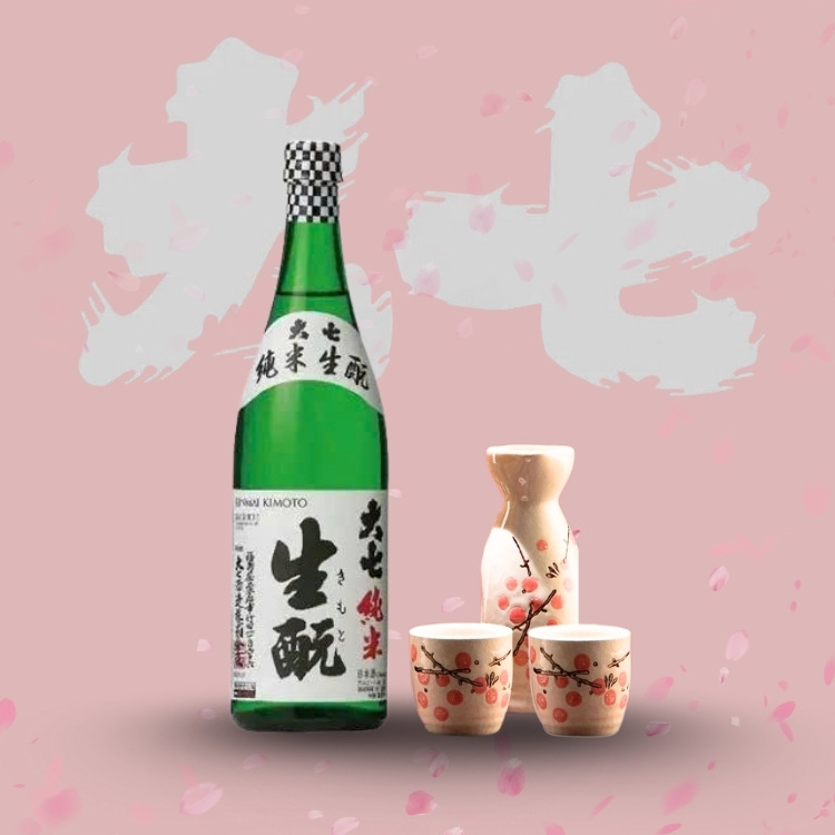 Rượu Sake Daishichi Junmai Kimoto