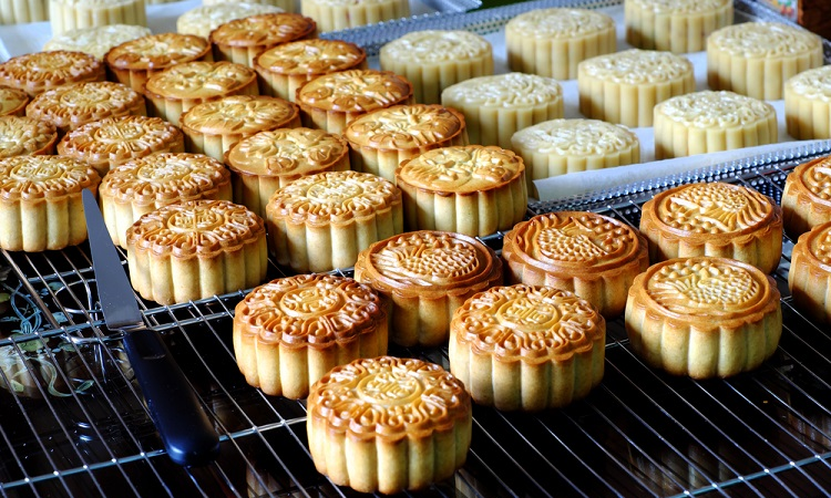 sấy lại bánh trung thu