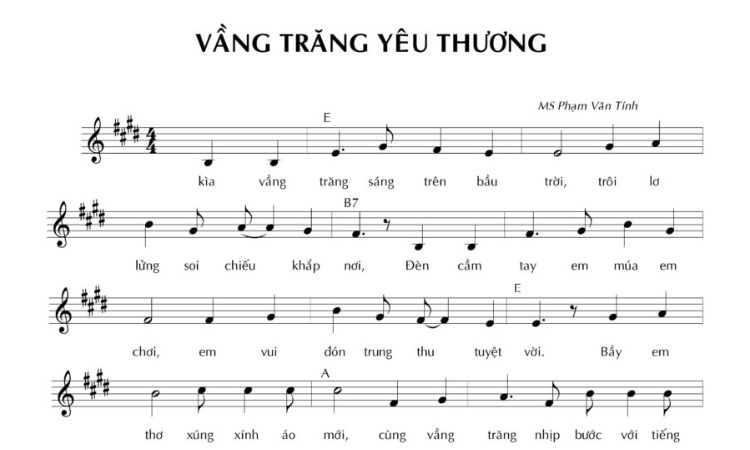 vầng trăng yêu thương