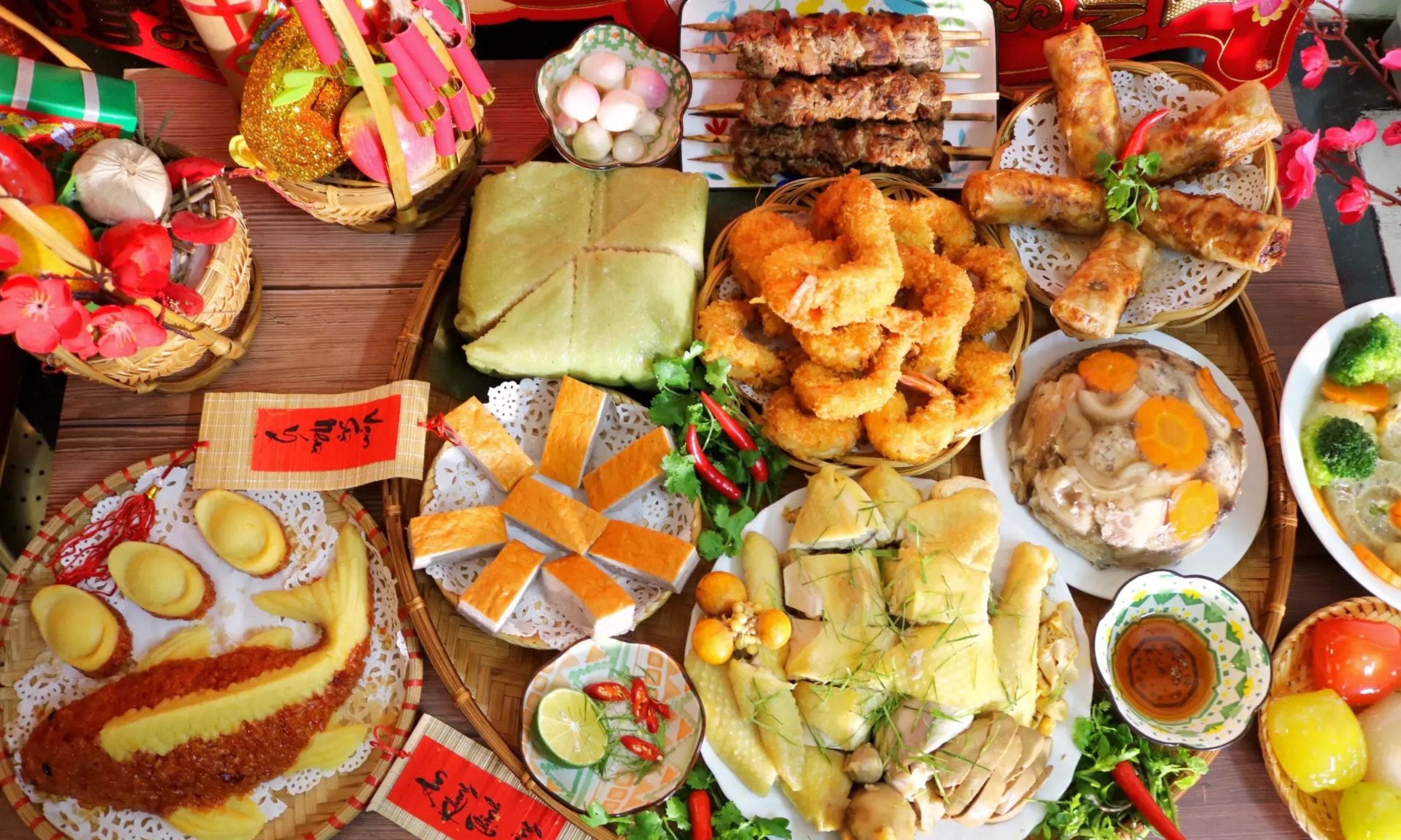 vì sao tết lại dễ tăng cân