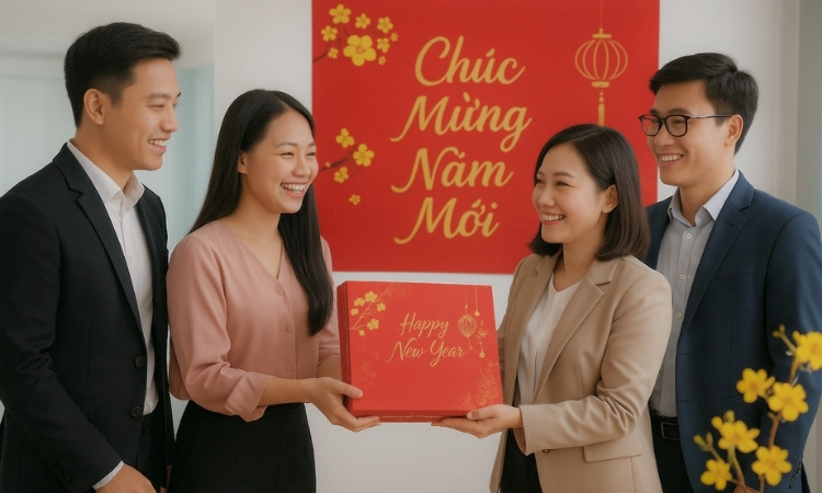Quà Tết doanh nghiệp mang ý nghĩa tinh thần