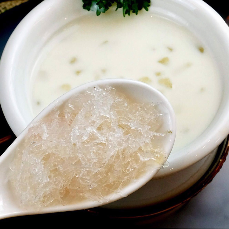 yến chưng sữa tươi