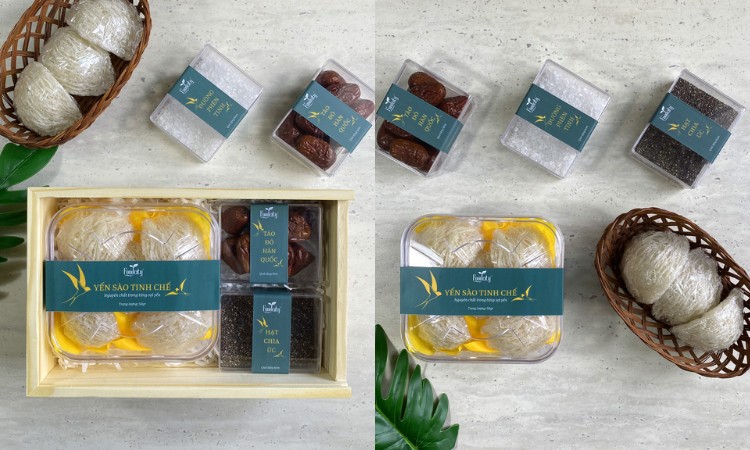 yến sào tinh chế foodcity