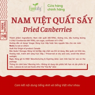 Thông tin sản phẩm nam việt quất sấy