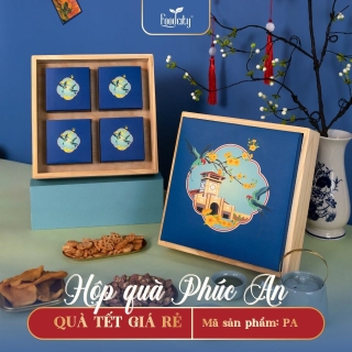 Hộp trong giấy quà Tết giá rẻ Phúc An