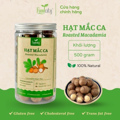 Macca nguyên vỏ Úc (500gr)