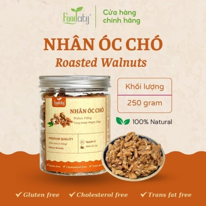 Nhân óc chó vàng Hũ 250gr