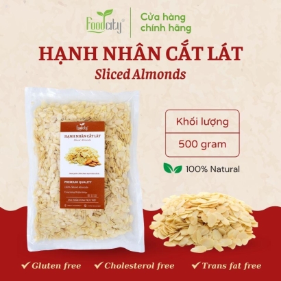 Hạnh nhân cắt lát 500gr