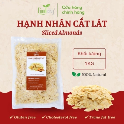 Hạnh nhân cắt lát 1kg
