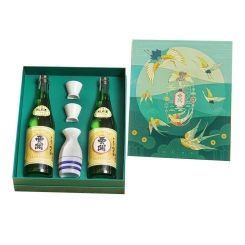 Hộp quà tết Việt Nhật - Rượu Sake Nishino Seki Junmaishu