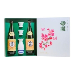 Hộp quà tết Anh Đào Sake Nishino Seki Junmaishu